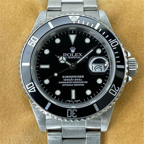 1988 rolex submariner 16610|rolex submariner 16610 specs.